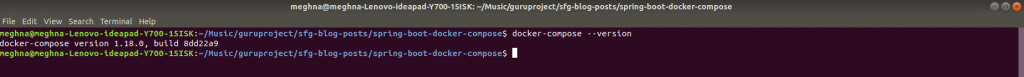 Docker-Compose version